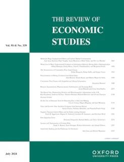 Review of Economic Studies, July 2024 issue cover